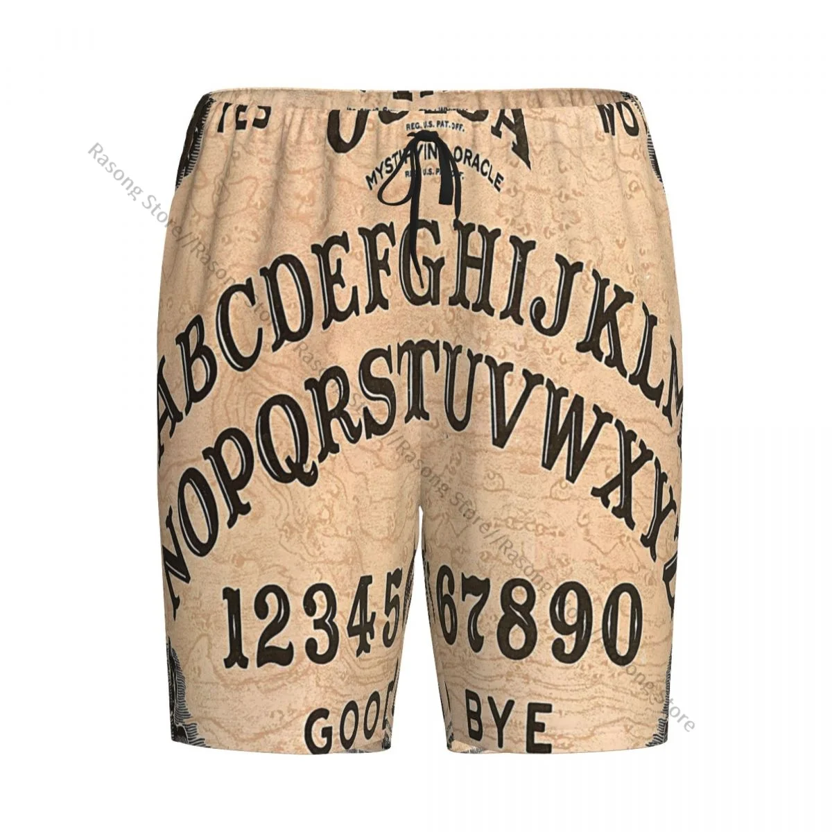 

Men Casual Home Nightwear Pajamas Shorts Ouija Board Spirits Print Pyjamas Sleep Bottoms Short Pants Lounge Homewear