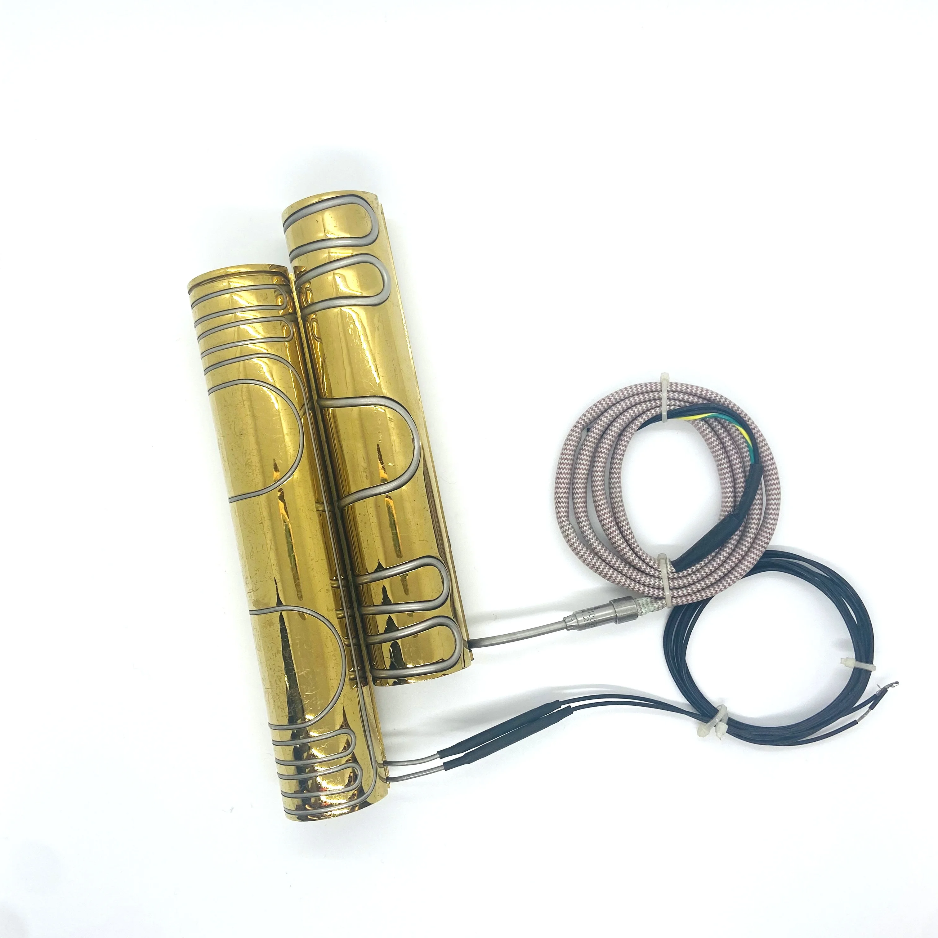 

110v 450w Industrial Electric Copper Brass Resistance Coil Hot Runner Heating Element With Thermocouple