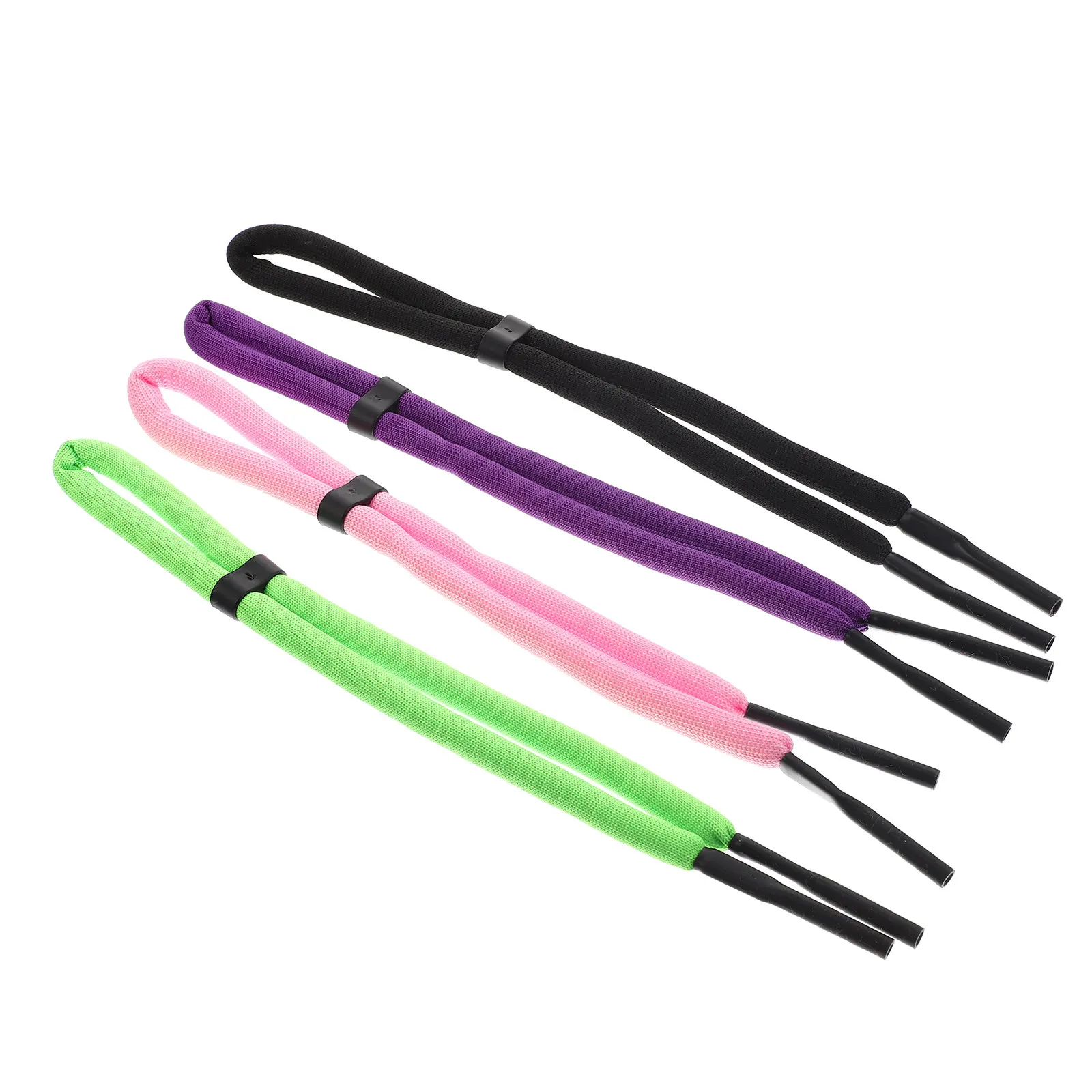 

4Pcs Sports Glasses Strap Floating Adjustable Eyeglass Retainer with Soft Silicone Tube for Swimming Surfing Kayaking Outdoor