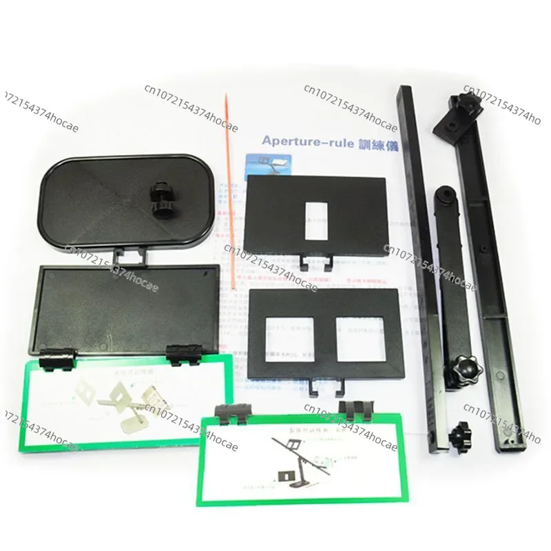 

Набор для коррекции косоглазия и амблиопии: монокулярный тренажер для зрения, инструмент для блокировки света, линейка для измерения фисур