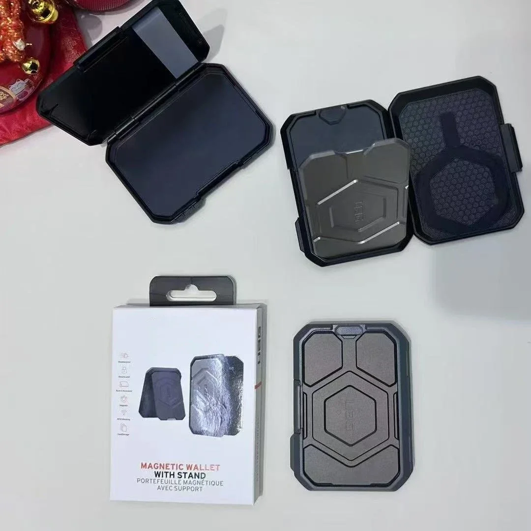 

Original Easy To Carry Lightweight Compact and Super Strong Magnetic Wallet with Stand Can Hold Multiple Cards