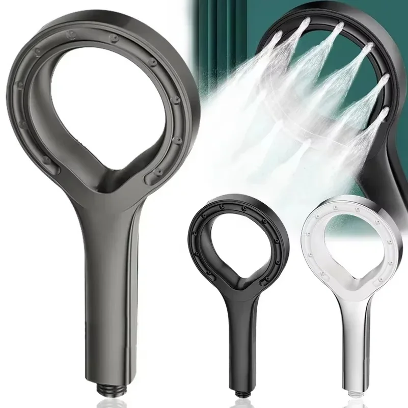 Bathroom Shower Head Pressurized Hand-held Shower Head Large Panel Pressurized Shower Accessories Bathing Tool