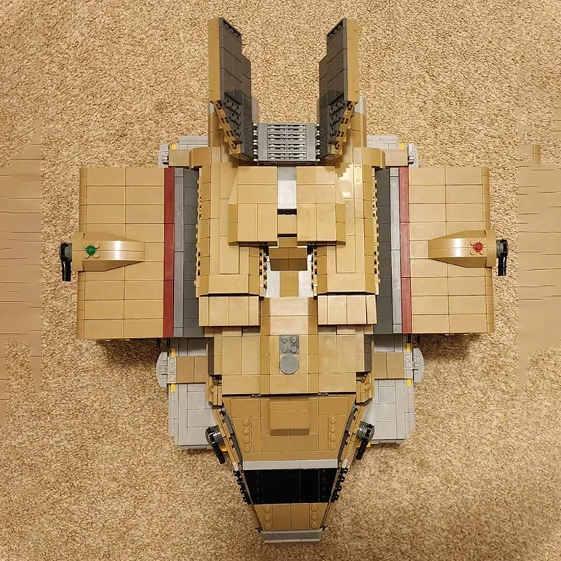 Militär Flugzeug Modell Moc Gebäude Ziegel DR-4 Viking Dropship Technologie Modulare Blöcke Geschenk Weihnachten Spielzeug DIY Sets Montage