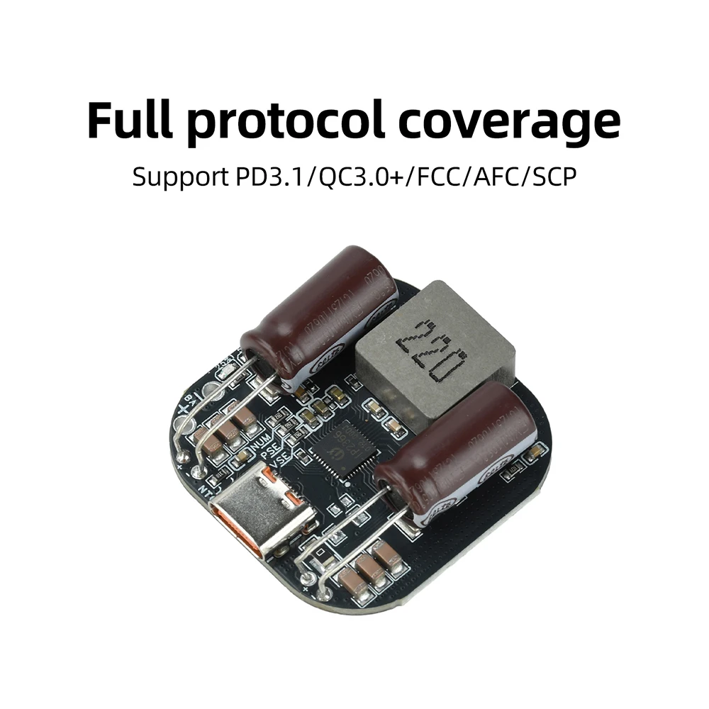 IP2366 2-6S PD140W Schnelllade-Modul Buck-Wandler Lithium-Ionen-Akku Lade- und Entlade-Hochleistungsplatine – Detail 3