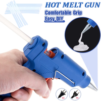 20W Hot Melt Glue Gun Car High Temperature Thermo Electric Tool Industrial Mini Guns With 7x150mm Glue Sticks Car Repair Tool