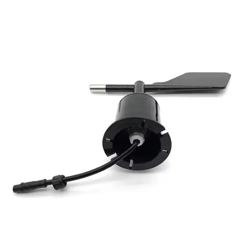 أداة قياس السرعة الإلكترونية عالية الدقة 9-30 فولت 0-5 فولت 4-20mA RS485 مستشعر اتجاه الرياح لعلم الأرصاد الجوية