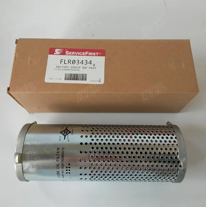 Original New Trane Oil Filter FLR03434 X09130085010 with gasket GKT03852 supporting replacement (price one set)