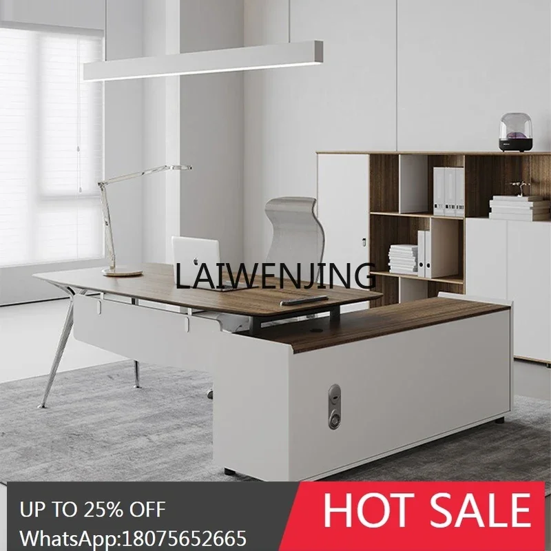 LYN boss president desk single office manager office supervisor desk