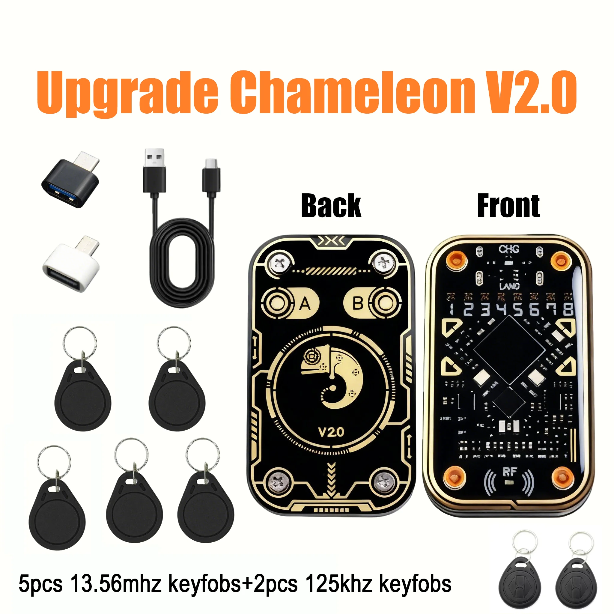 

Новый ультра бесконтактный эмулятор смарт-карт Chameleon, совместимый с NFC-писателем для чтения, RFID-считывателем смарт-чипов, IC-копирователем тегов