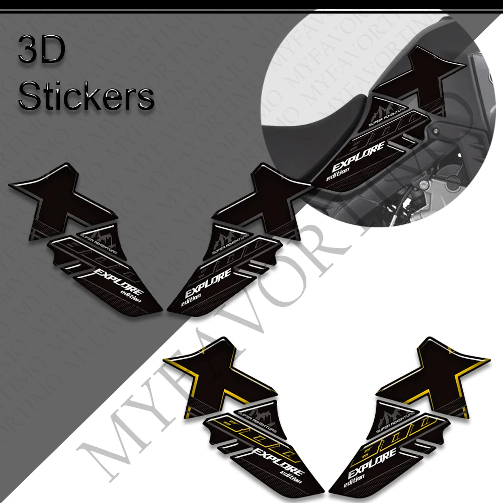 

For Kove 800X 800 Pro Super Motorcycle Adventure RALLY ADV Tank Pad Side Grips Gas Fuel Oil Knee Protector 3D Stickers Decals
