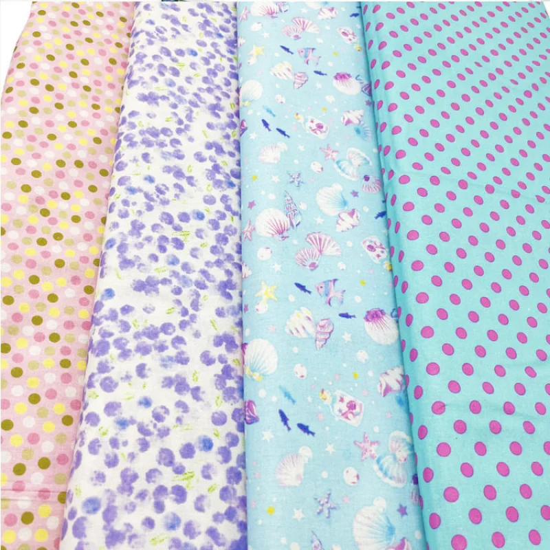 

Чистая хлопковая ткань полотняного переплетения с принтом и элементами пэчворка для шитья одежды, модных платьев, оптовая продажа, ткань на метры