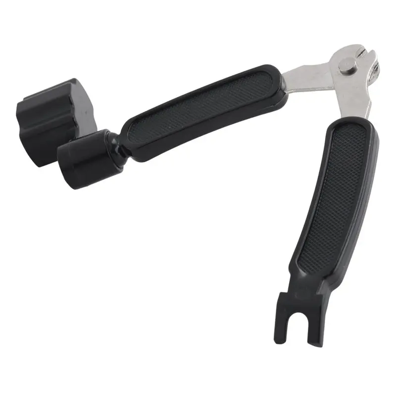 RTENTE-3 In 1 Multifunction Guitar Accessories Guitar Peg String Winder + String Pin Puller + String Cutter For Guitar Care Drop