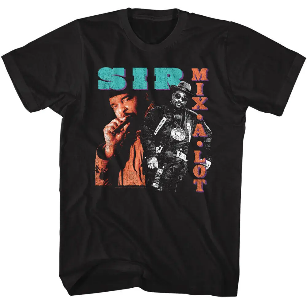 Sir Mix a Lot Photos Cigar Gold Medallion Men's T Shirt Rap Music Band Merch