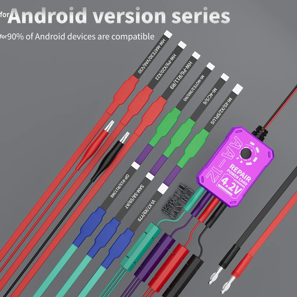 

LANRUI AA-12 Power Supply Startup Cable Support for Android Series and IP Series Devices for Phone Repair