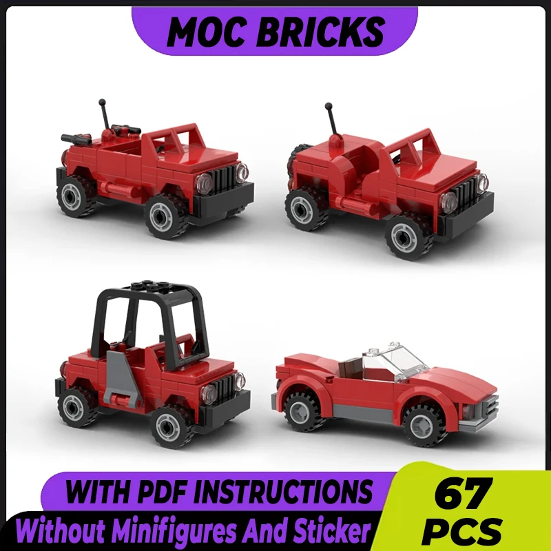 City Vehicle Model Moc Building Bricks Upgraded Hill Climber Car Technology Modular Blocks Gift Christmas Toys DIY Sets Assembly