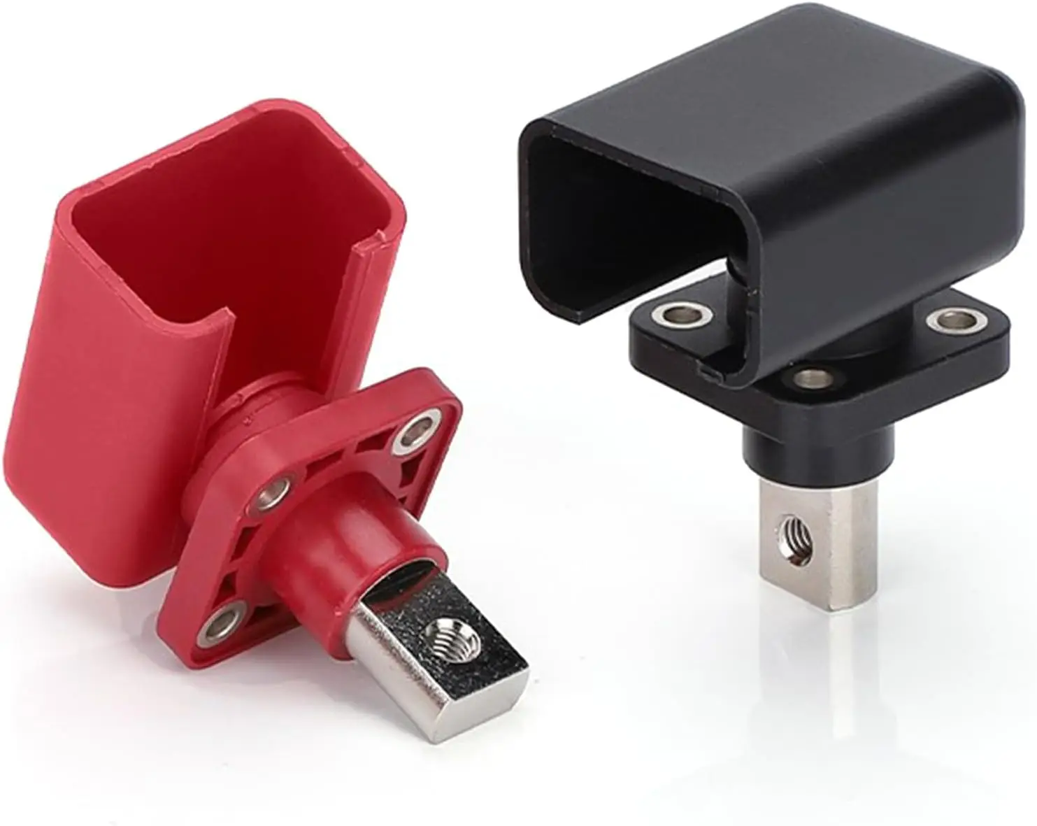 2pcs All Copper Lithium Battery Terminal Battery Connector Energy Storage Terminal High Current Copper Terminals