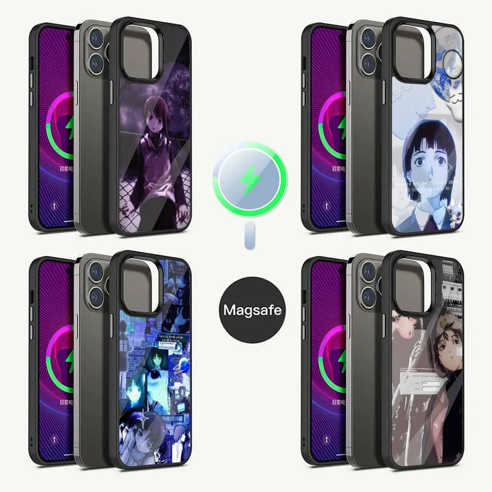 

Serial Experiments Lain Phone Case For iPhone 16,15,14,13,12,11,Pro,Max,Plus,Mini,Magsafe,Magnetic Wireless Charging Case