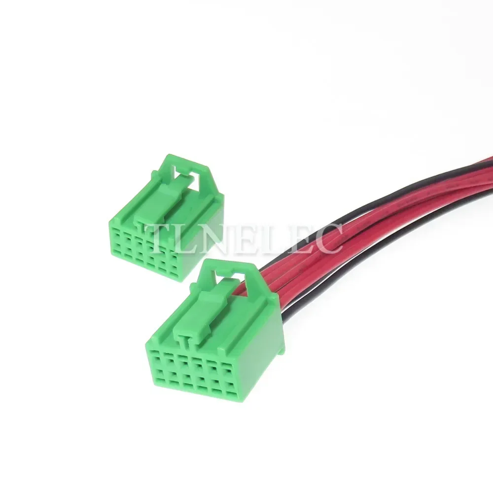 12 Pin Way 0.6 Series Car Rearview Mirror Atmosphere Lamp Electric Wire Connector With Wires Automotive Unsealed Socket For Benz