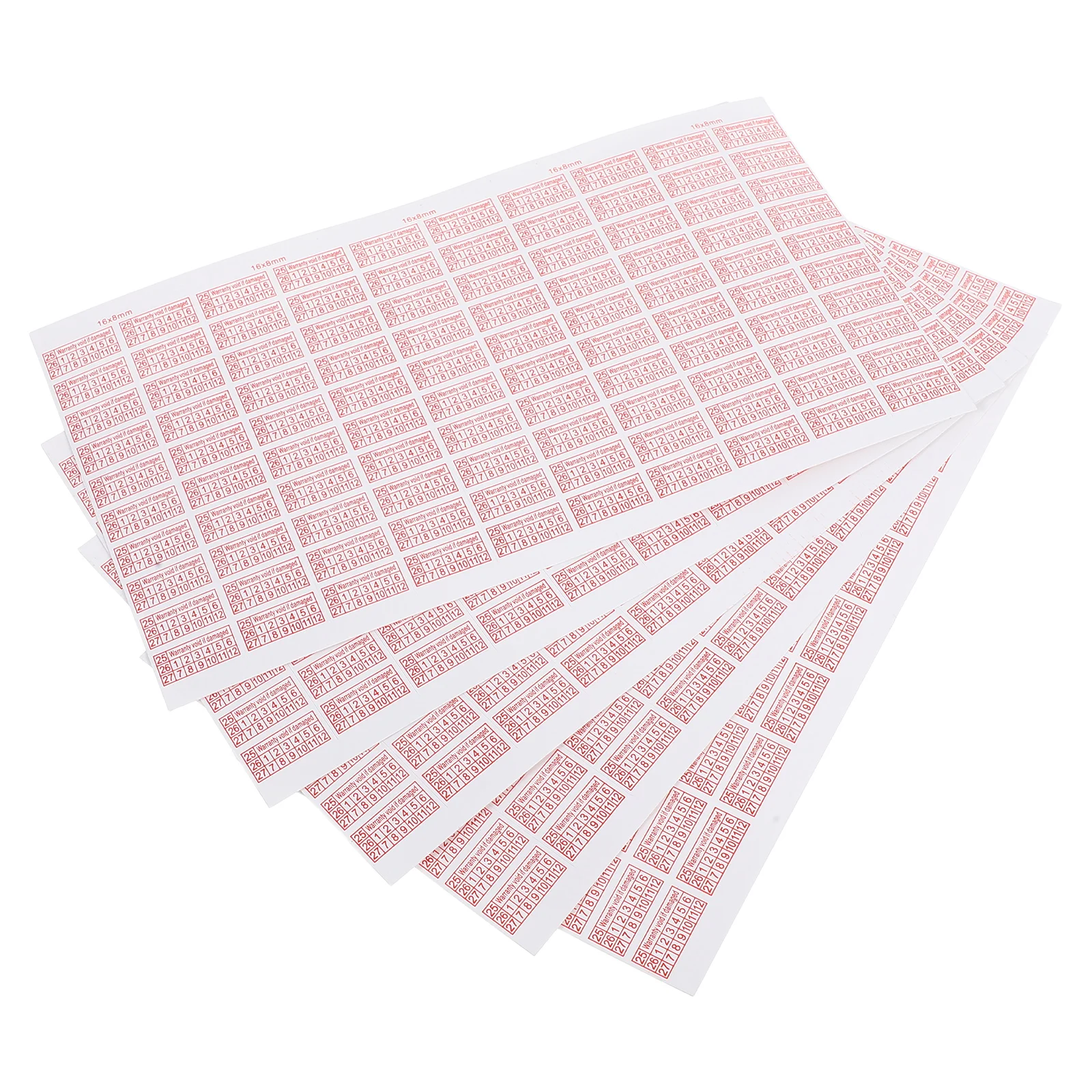 

Warranty Stickers Tamper Proof Labels Security Stickers Clear Tamper-Evident Design Adhesive Strength Easy Installation