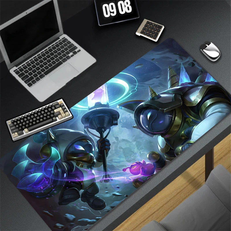 

Computer Gaming Accessories Mousepad Office PC Mouse Pad L-league Of Legends Veigar Keyboard Pad Desk Decoracion Anime Desk Mat