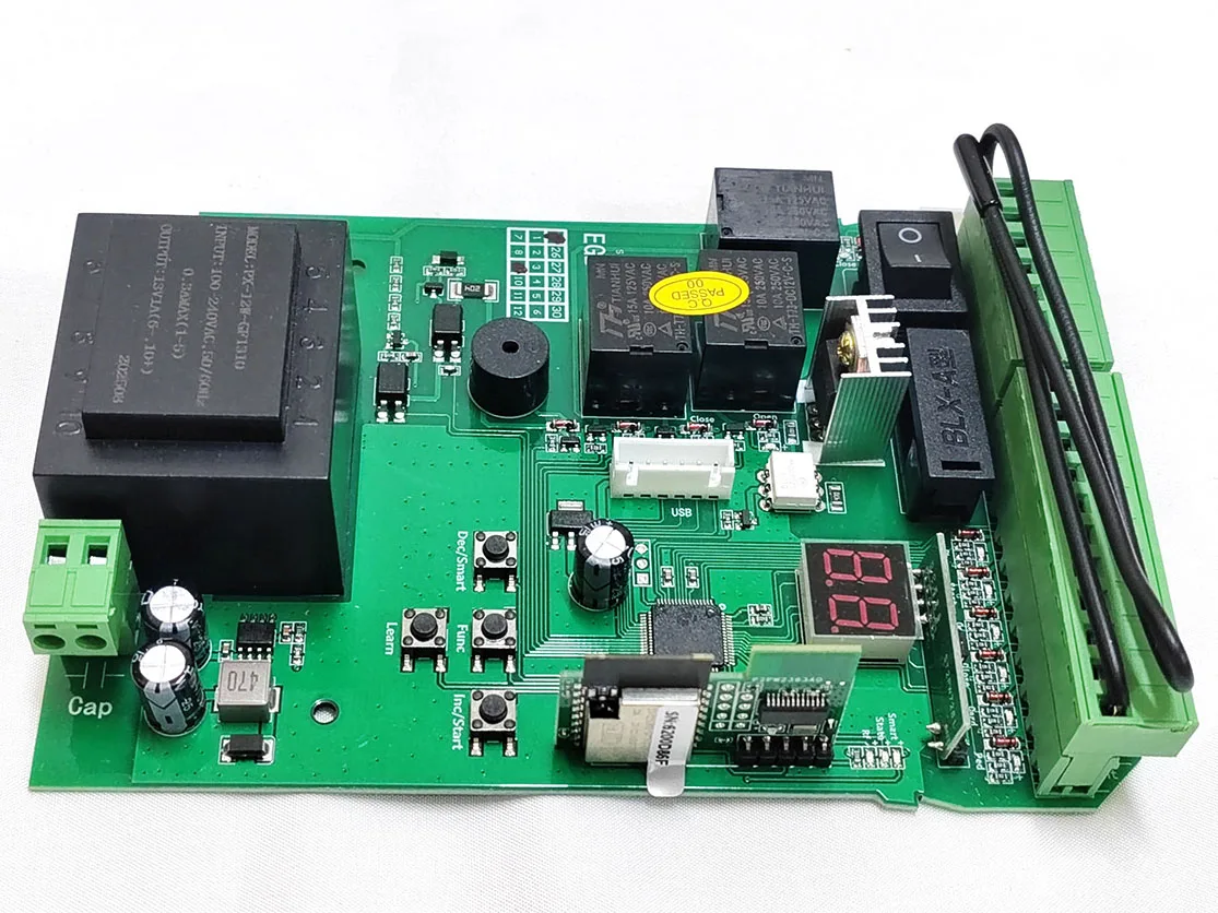 220VAC Sliding Gate Opener Controller Board Motherboard Circuit Card For Automatic Gate