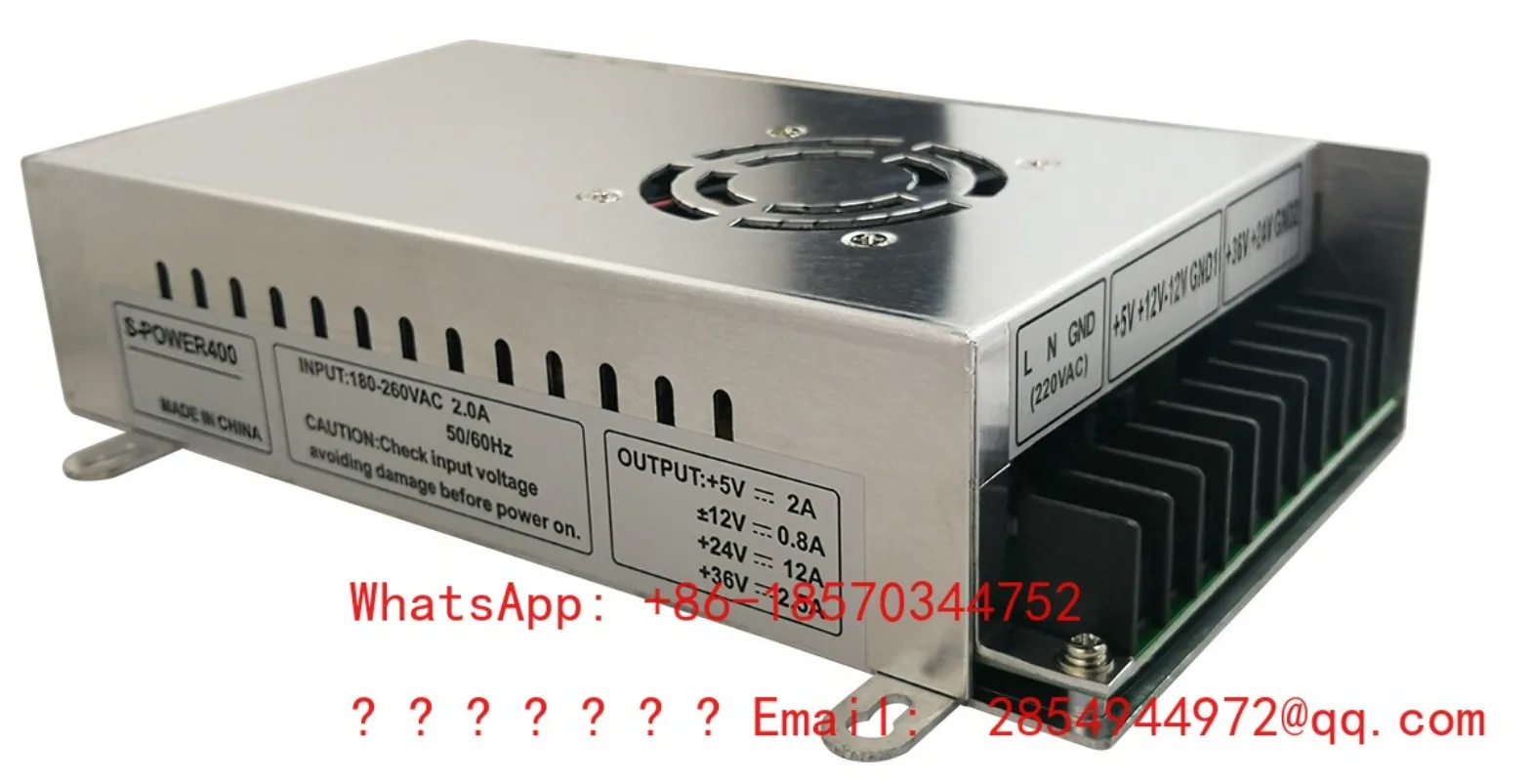 New Original S-POWER400 Injection Molding Machine KS5100 Computer Power Supply, Jutong Switching Power Supply Box