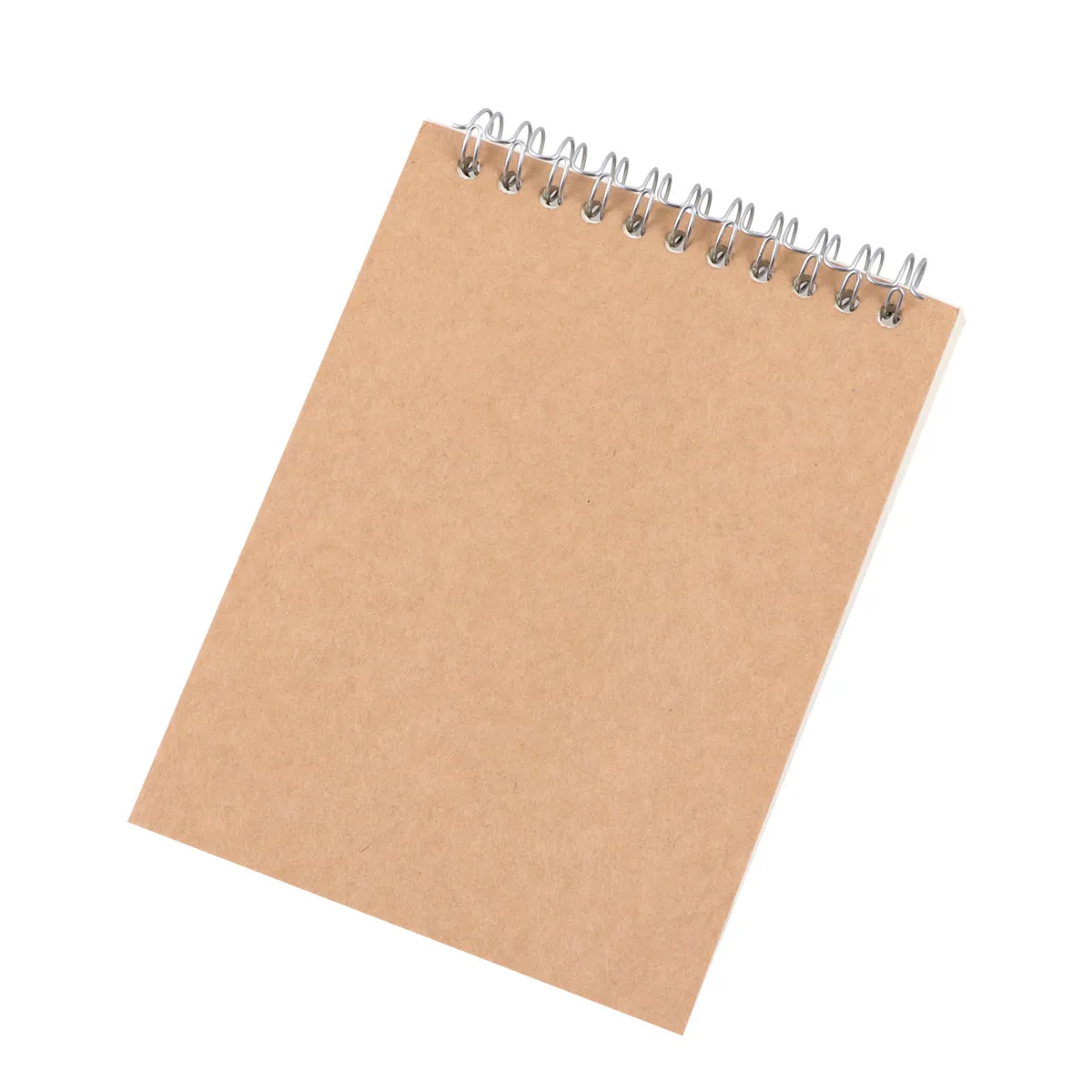 12Pcs A6 Sketch Notebook Premium Kraft Cover Smooth Writing Paper Travel Diary Poetry Journal Student Office Teacher Gift Idea