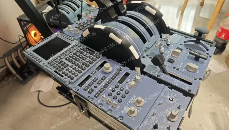 The overall Airbus A320 accelerator console solution is entirely handmade and non-refundable