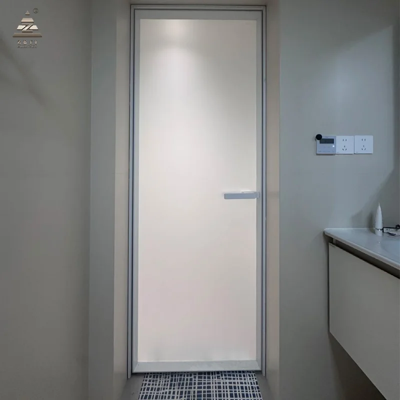 ZEYI Floor Hinge Glass Door Impact-resistant Laminated Glass Hinges Metal Door Anti-weather Sealing System Hinged Door Products