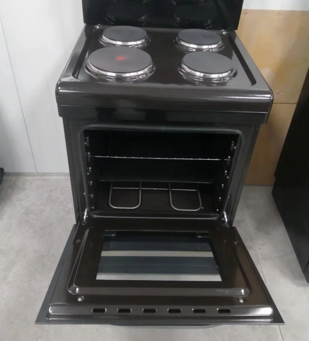 Freestanding Four-electric Burner Oven Stainless Steel Range And Electric Cooker Stove Oven Gas Stove With Oven And Grill