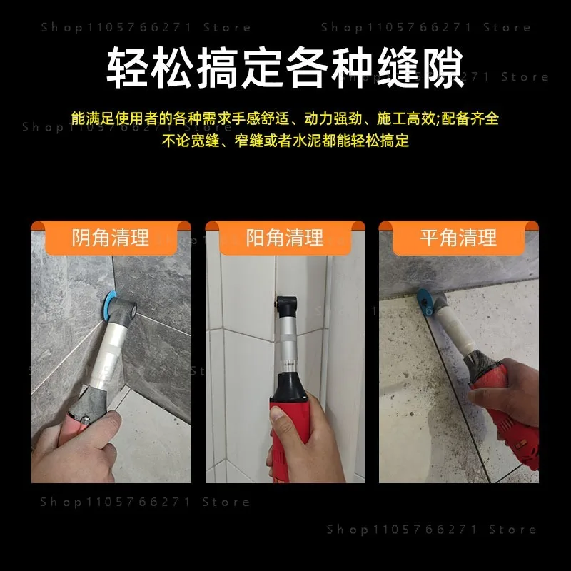 New small long neck angle grinder ceramic tile beautiful seam cleaning machine 9315 electric grinder 90 degree elbow grinder