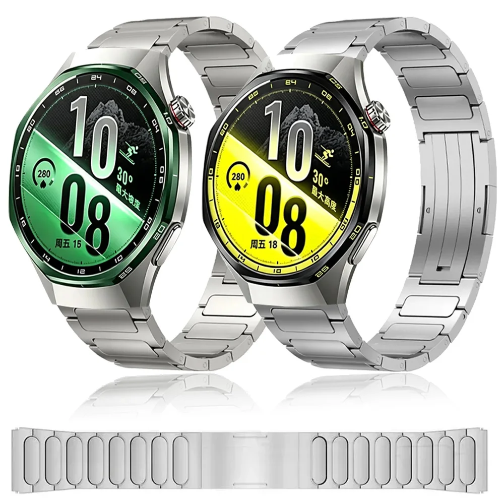22mm Titanium Alloy Strap For Huawei Watch 5 GT7 Pro GT6-5 Pro GT7-6-5-4 46mm Lightweight Business Band Amazfit Balance 3 2 Belt