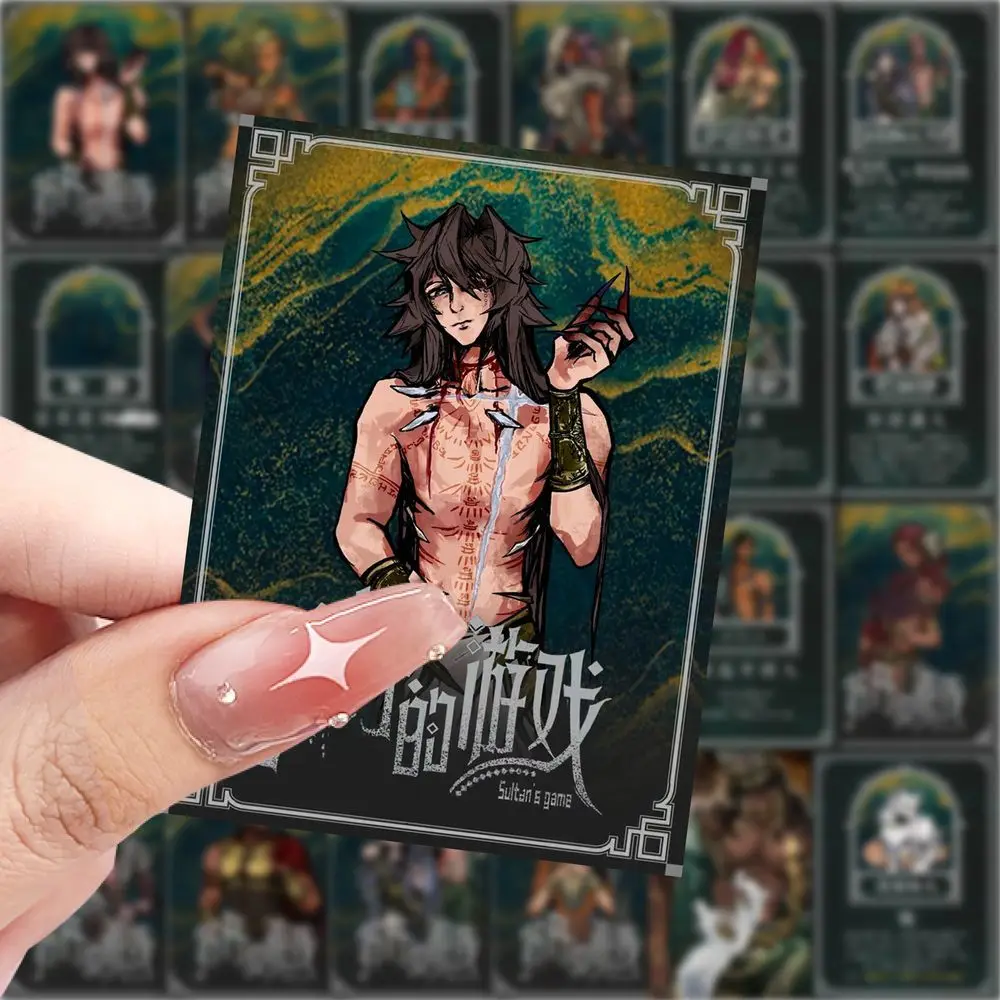 Game of Sultans Sticker Anime Sultan’s Game Stationery Stickers Cartoon Game Diy Handbook Water Proof Student School Supplies