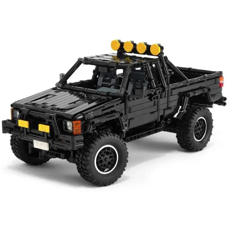 New 4x4 SR5 Xtracab Truck Hilux Pickup MOC-112058 Building Blocks Bricks DIY Assembly Model Creative Display Toys Birthday Gifts