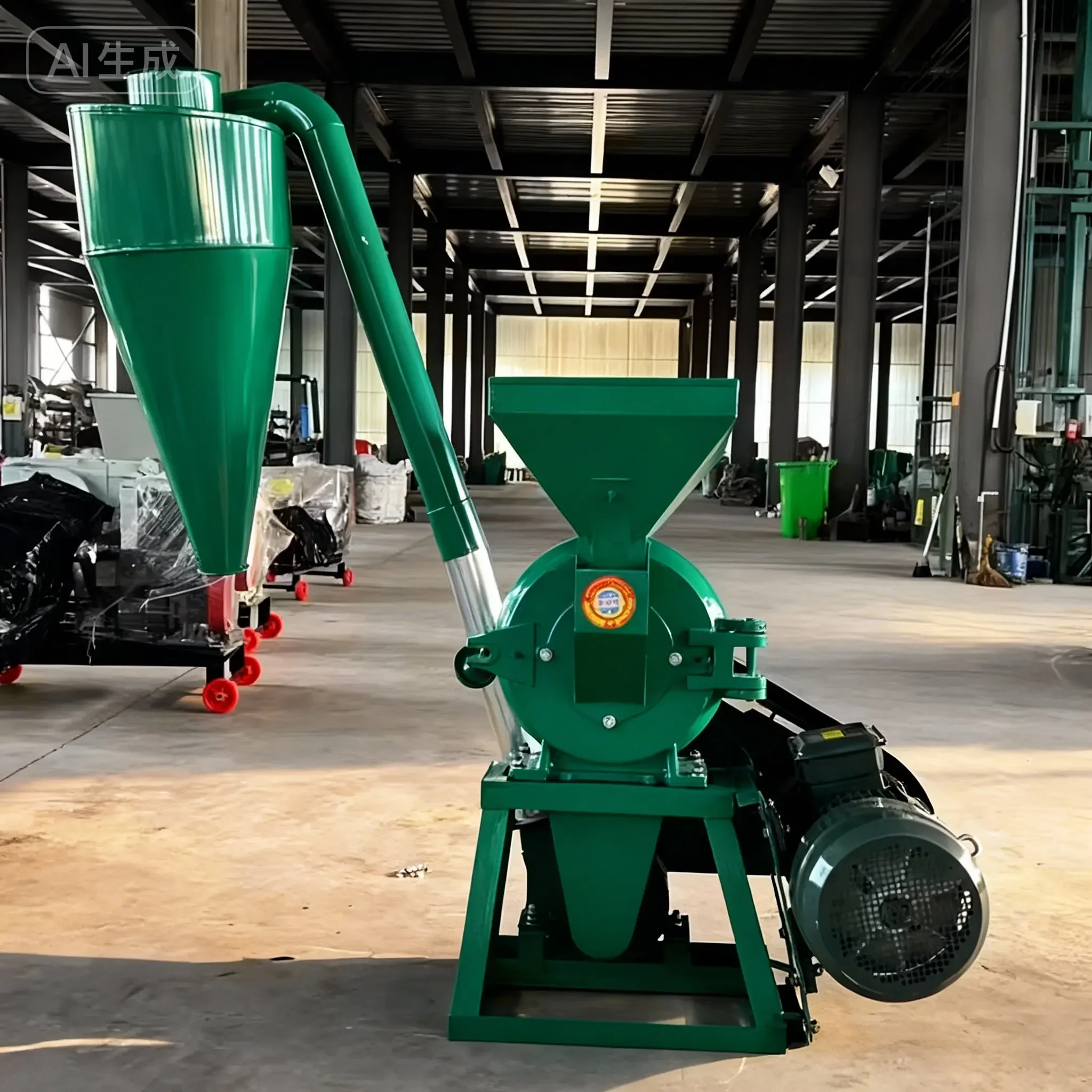 TX Flour Milling Machinery Grain Corn Crusher Maize Grinding Milling Machine Animal Feed Mixer Corn Mill Grain Grinder Machine