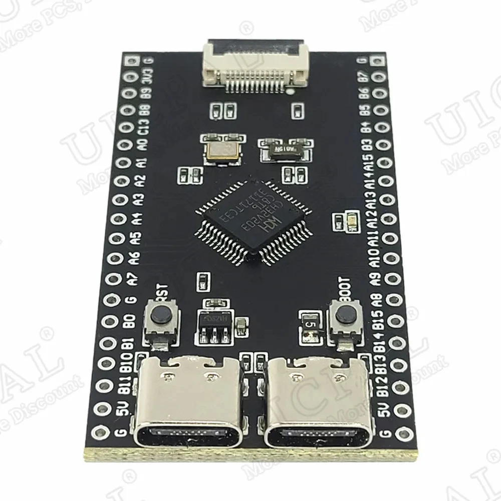 CH32V203 Development Board Module RISC-V Open Source Dual TYPE-C 64KB FLASH with SD FPC 12PIN Minimum System 144Mhz Core Board