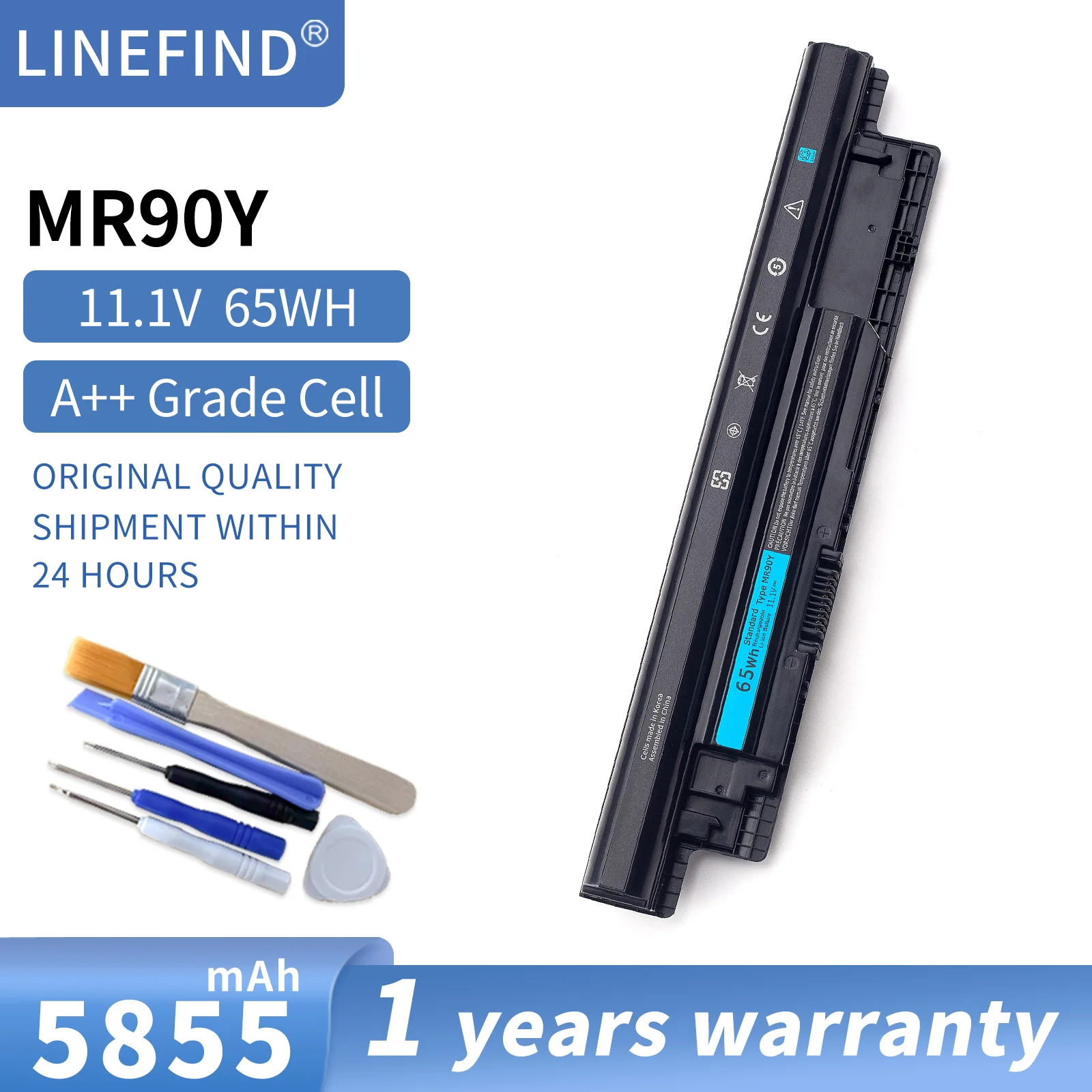 

MR90Y Battery for DELL Inspiron 3421 3721 5421 5521 5721 3521 3437 3537 5437 5537