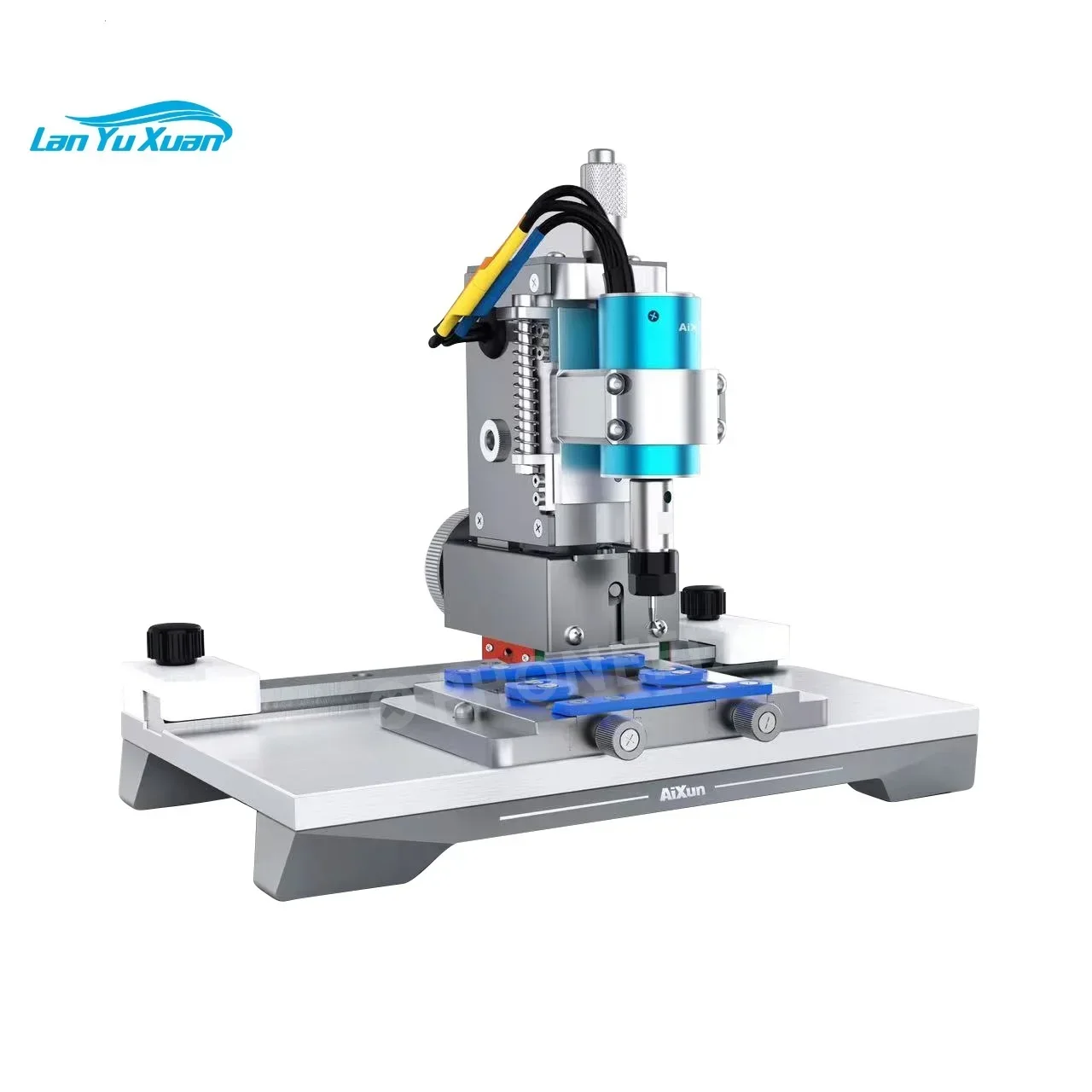 JC Aixun 2ND GEN Professional CPU Chip Grinding Machine Mobile Phone Motherboard Hard Disk IC LCD PCB Grinder Polishing Tool Set