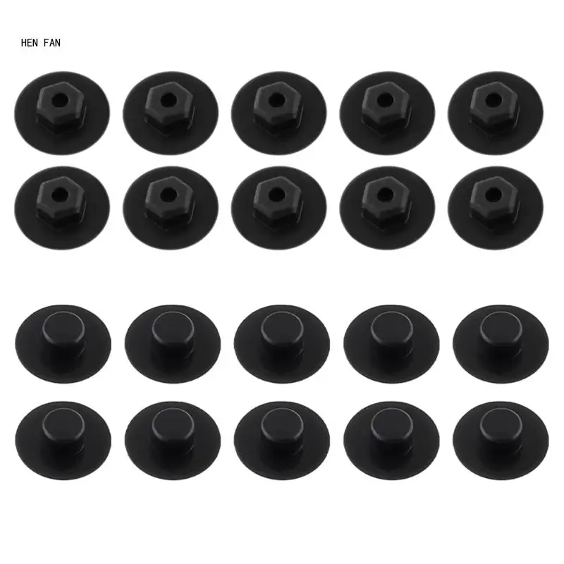 10 Stuks Siliconen Fietsen Stem Top Caps Headset Stofkap Water Proof Bike Headset Top Caps Cover voor Fietsliefhebbers M89D