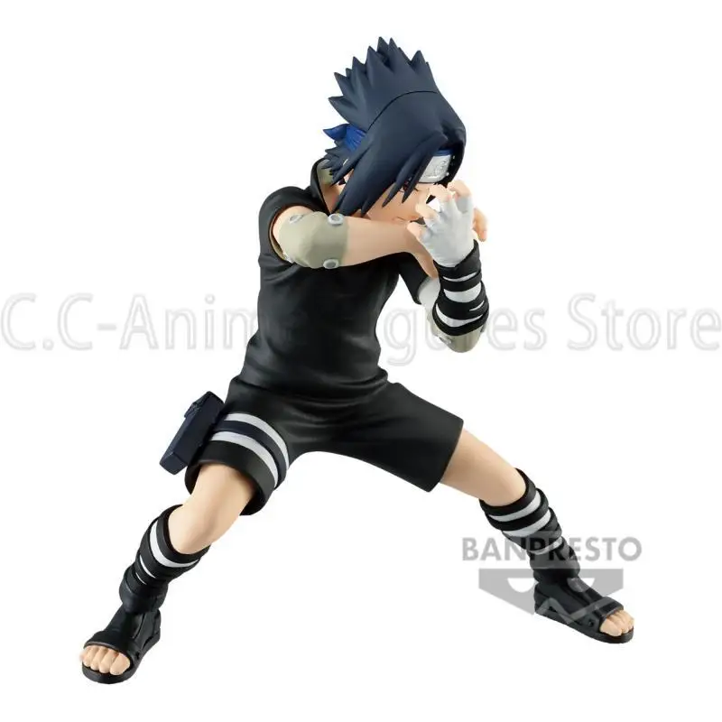 In Stock Banpresto Vibration Stars Naruto Uchiha Sasuke Figure Genuine Anime Original Box Model Toy Dolls Child Festival Gift