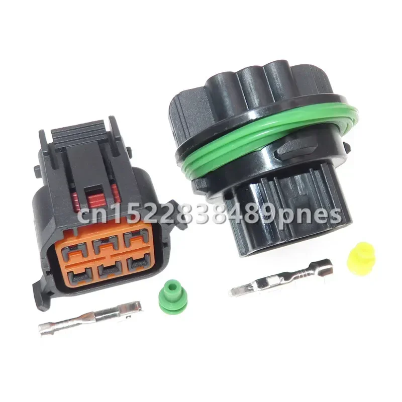 6 Pole HP066-06021 HP075-06100 GL171-06021 Auto Waterproof Headlight Plug Car Light Lamp Wiring Harness Socket For Hyundai Kia