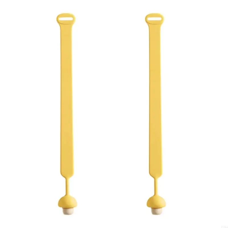 Hygienic Silicones Toilet Lid Lifter Mushroom Handle Pair Quick Installs