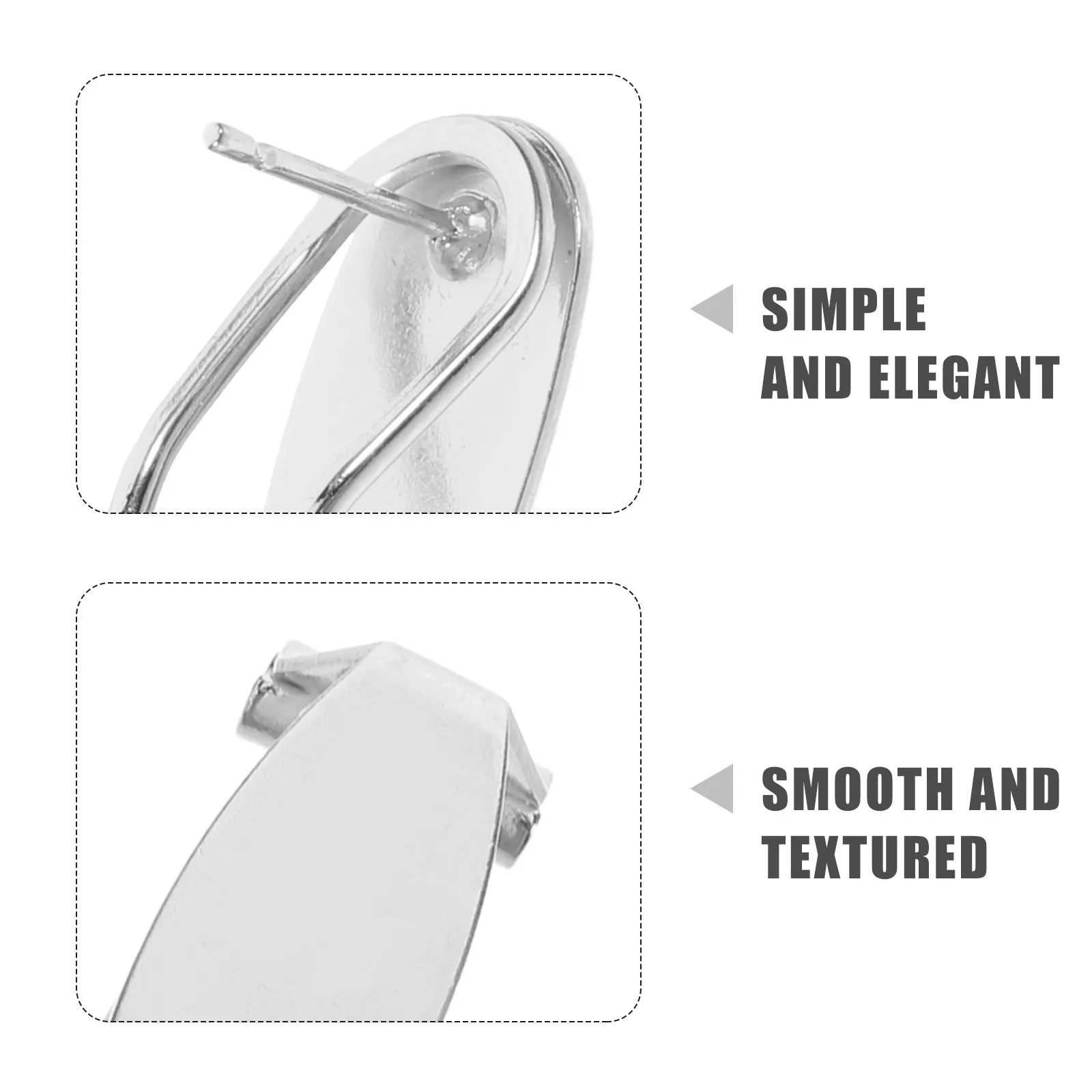 

40Pcs French Lever Back Oval Copper Earring Hooks Flat Pad Studs DIY Jewelry Making Supplies Classic Earring Hardware