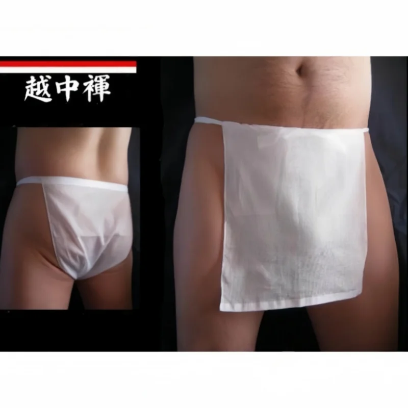 Ropa Interior Tradicional Japonesa Etchū Fundoshi, Tanga Sexy para Hombre, Tanga Japonesa de Sumo, 3 Colores Sólidos, Paño de Algodón