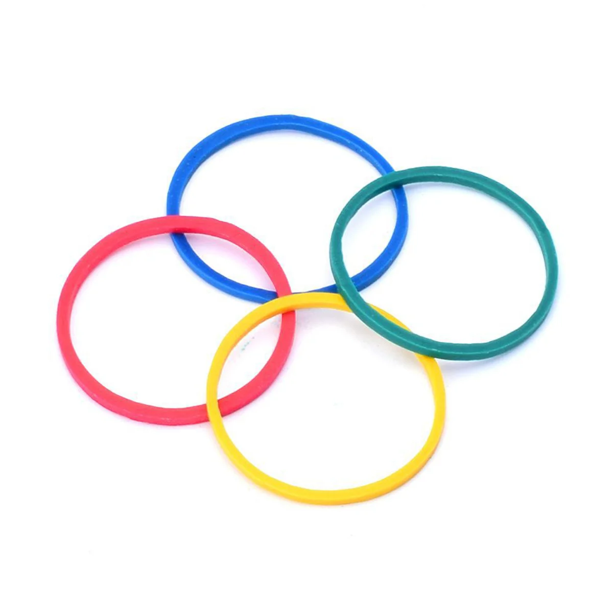 

200Pcs Large Colorful Elastic Rubber Bands Braided Rings for Tattoo Machine Supplies Rubber Bands