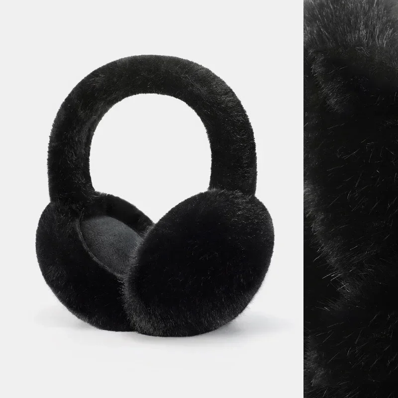 New Thermal Earmuffs All-Match Autumn&Winter Cycling Thickened Ear Bags Imitation Rabbit Marten Ear Muffs