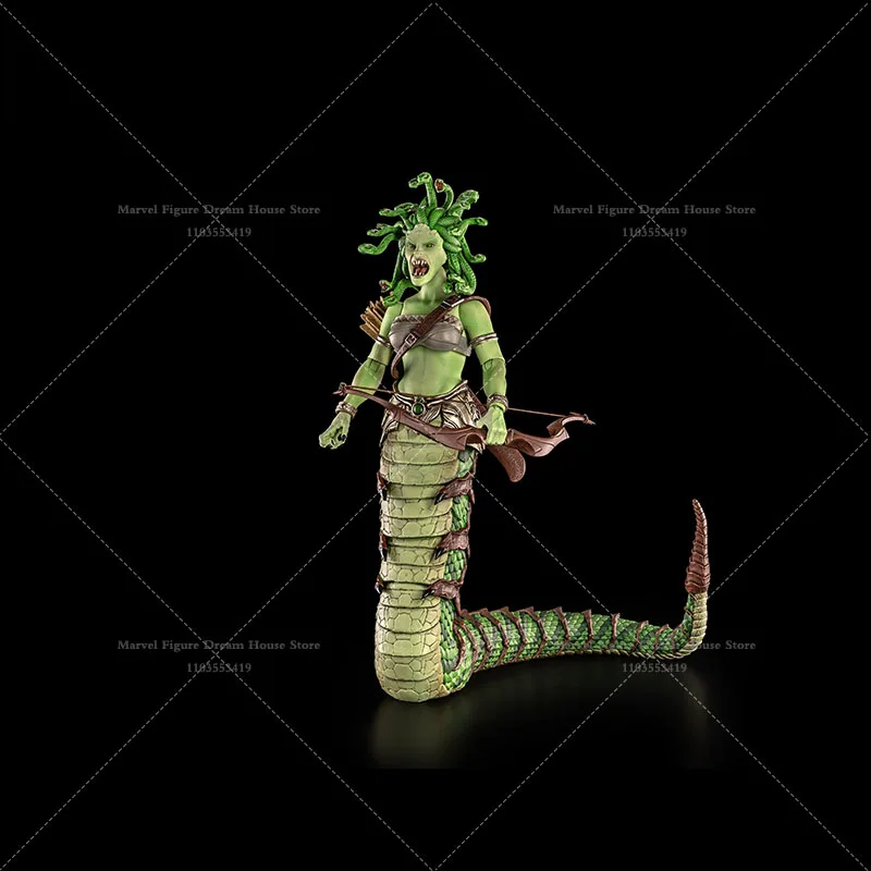 1/12 Scale Iconic Mythic Creature Dark Green Snake-Haired Medusa 6-inch Full Set Action Figure Soldier FO Rare Variant‌ Version