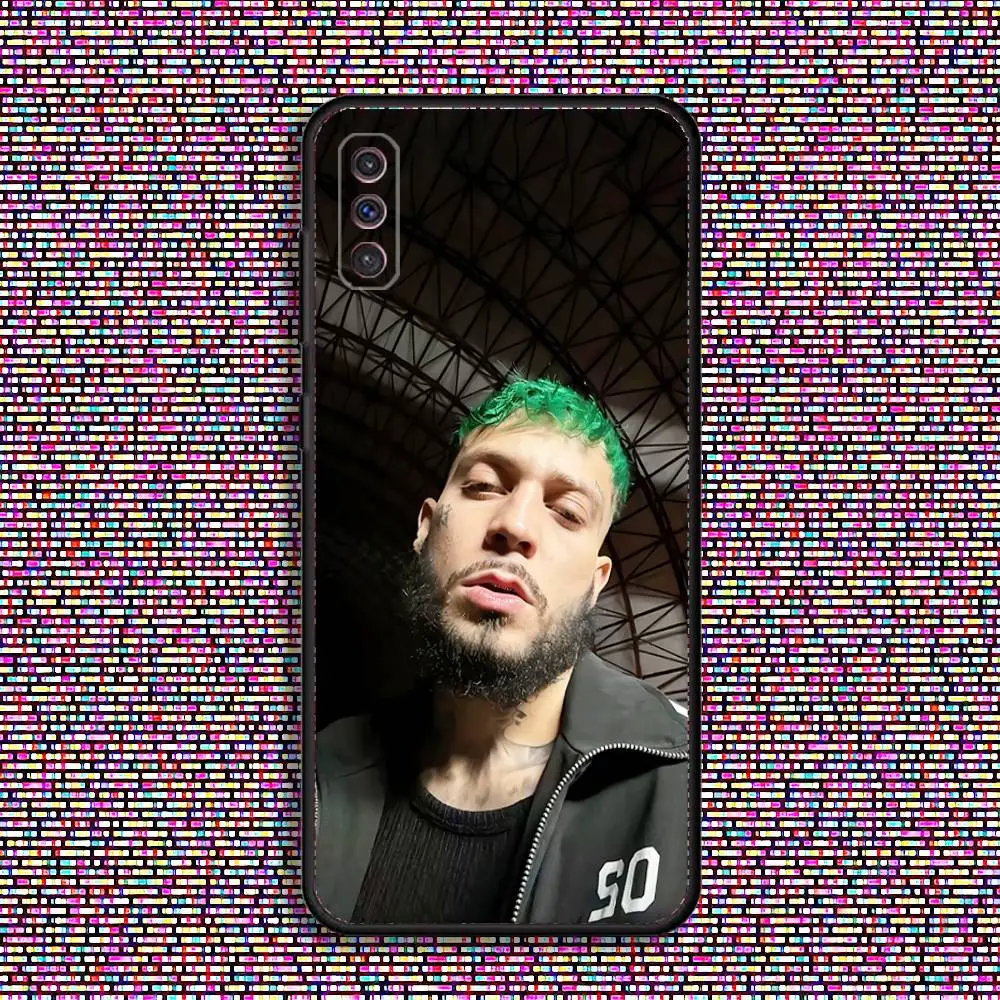 حافظة هاتف Jc Reyes Tour 2025 لهاتف سامسونج S 25,24,23,22,30,21,10,9,Ultra,Plus,Lite,FE,4,5G حافظة ناعمة سوداء