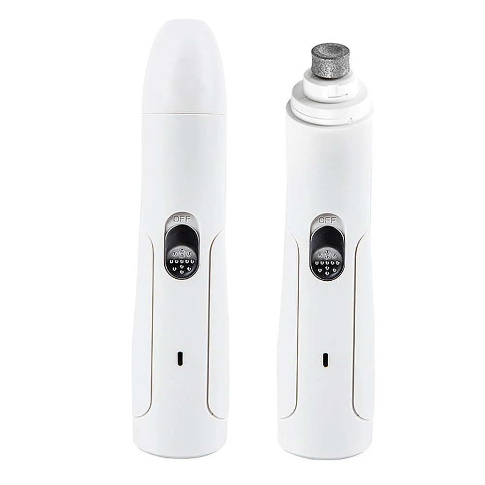 

Portable Pet Nail Grinder Clipper Electric File Grooming Set Dog Cat Nail Tool Durable ABS Safe Wear Resistant Pet