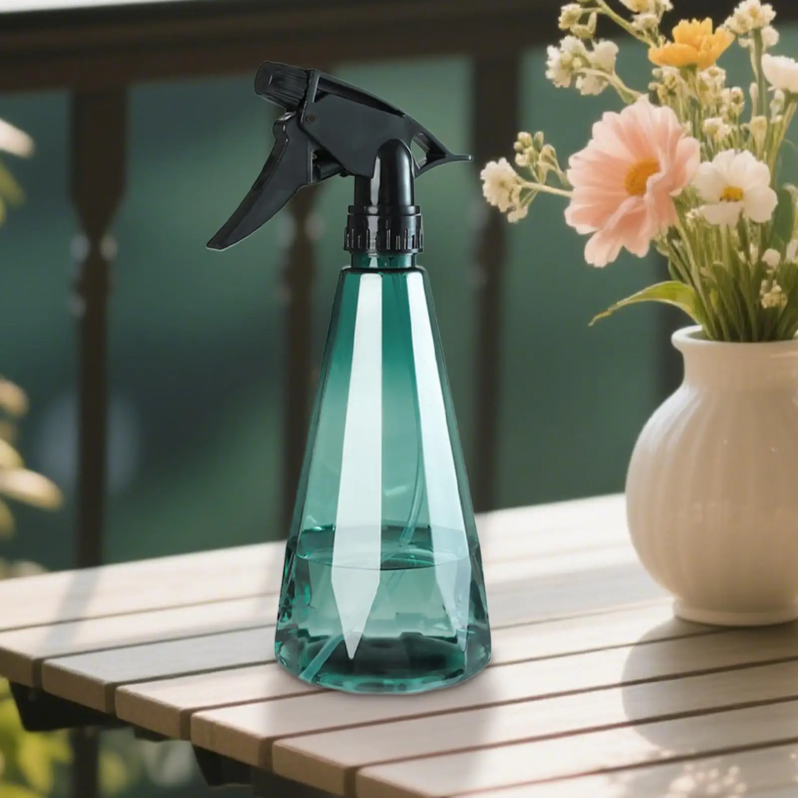 500 مللي زجاجة رذاذ حديقة البخاخ قابل للتعديل فوهة مسقاة للنباتات البستنة الزراعة المائية تنظيف صالون تصفيف الشعر #4